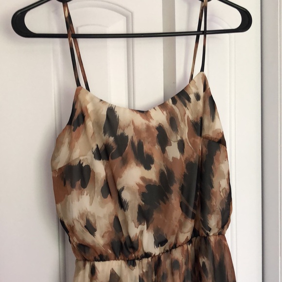 High low dress size 4 - animal print - Picture 5 of 8